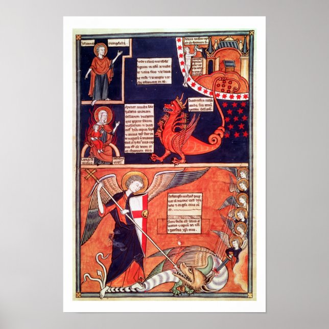 Póster Mulher do Apocalipse Atacada pela Seve (Frente)