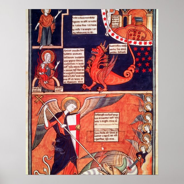 Poster Mulher do Apocalipse Atacada pela Seve (Frente)