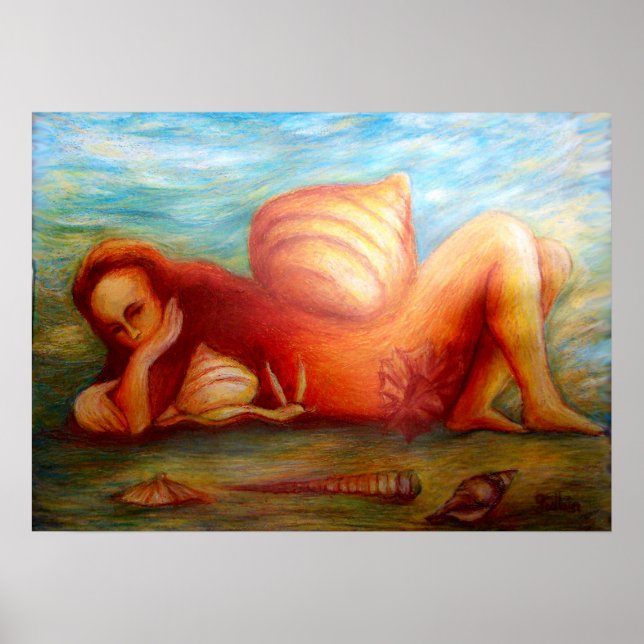 Póster Mulher e sua casa (Frente)