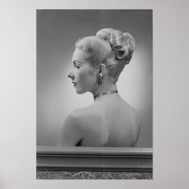 Poster Mulher Elegante (Frente)