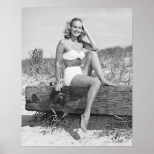 Poster Mulher em Bikini