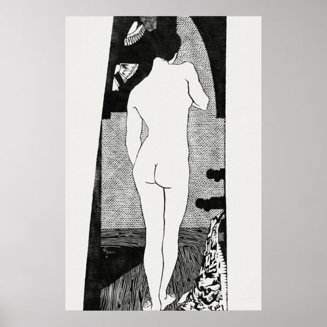Poster Mulher em pé (1915) (Frente)