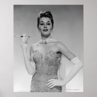 Póster Mulher em vestida