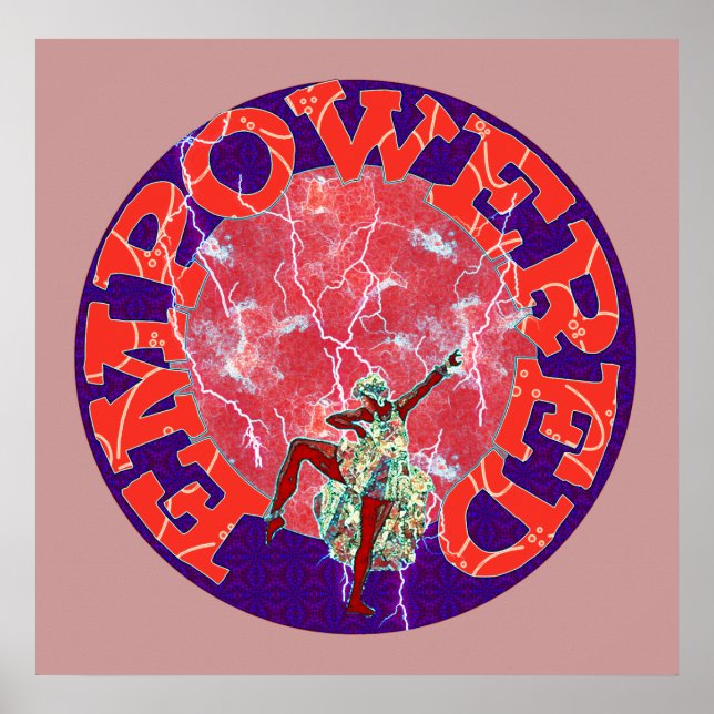 Poster Mulher empoderada (Frente)