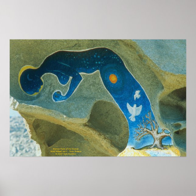Poster Mulher feita do Cosmos/Poster (Frente)