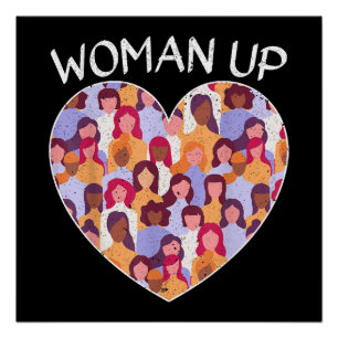 Póster Mulher Feminista Feminista Mulheres Empoderando Ge