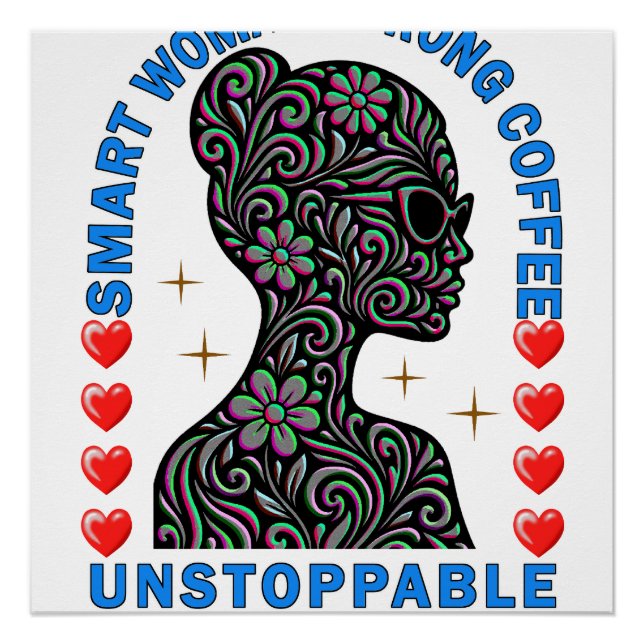 Póster mulher forte (Frente)