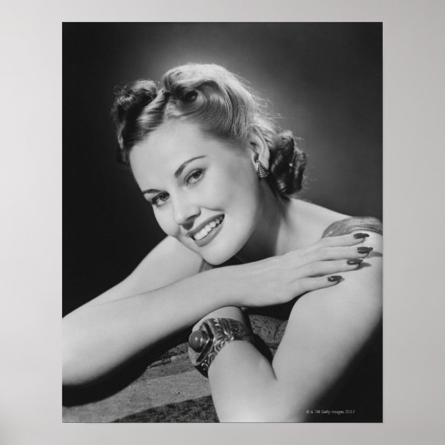 Póster Mulher Glamorosa (Frente)