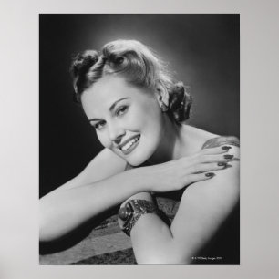 Póster Mulher glamoroso