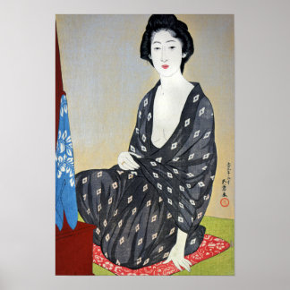 Póster Mulher Goyo no verão