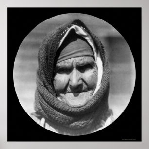 Póster Mulher grega idosa 1923