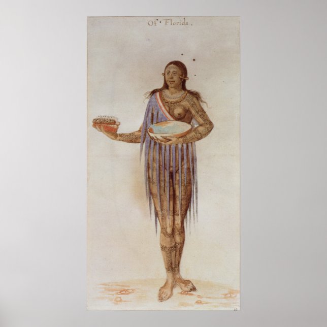 Poster Mulher Indiana da Flórida (Frente)