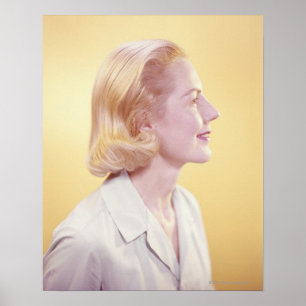 Póster Mulher loura