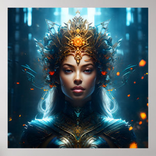 Poster Mulher mágica fantasista