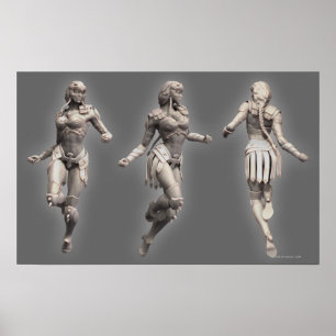 Póster Mulher Maravilha Alternativa à Volta