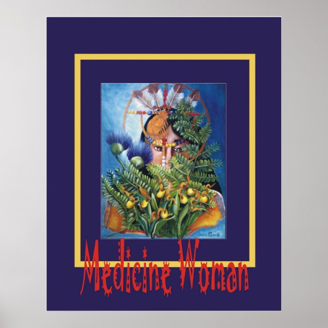 Póster mulher médica (Frente)