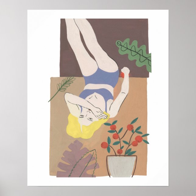 Poster Mulher Mentira (Frente)