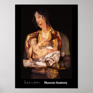 Póster Mulher Montenegro com Criança, depois de Jaroslav