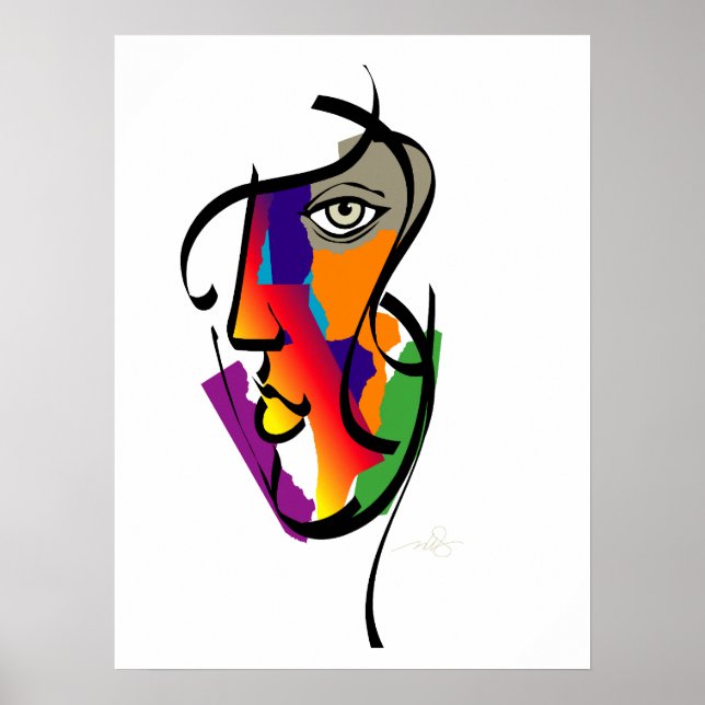 Poster Mulher multicultural (Frente)