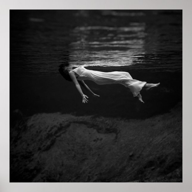 Poster Mulher na Água (Frente)