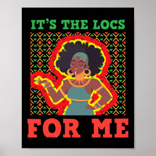 Poster Mulher Negra, é o cadeado para mim África