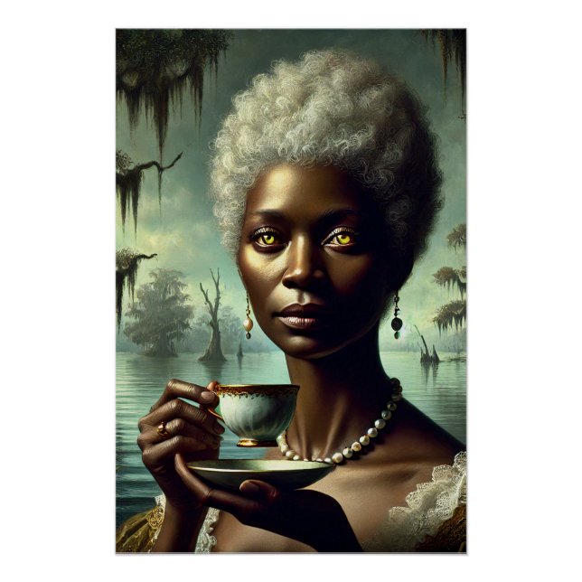 Póster Mulher NOLA: Bayou Tea (Frente)