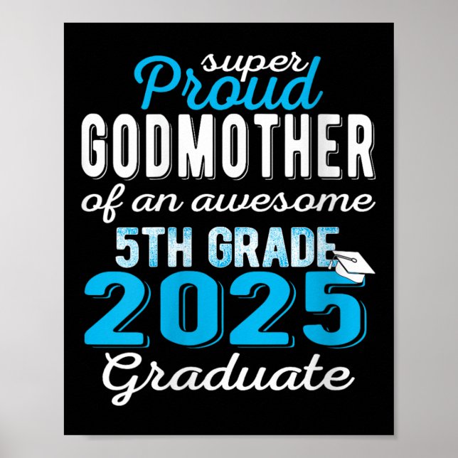 Poster Mulher Orgulhosa Madrinha Do Formando 5 De 2025 (Frente)