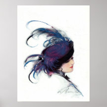 Mulher-pássaro azul, William Barribal