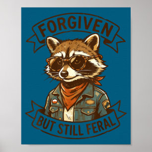 Poster Mulher perdoada mas selvagem e engraçada de um gua