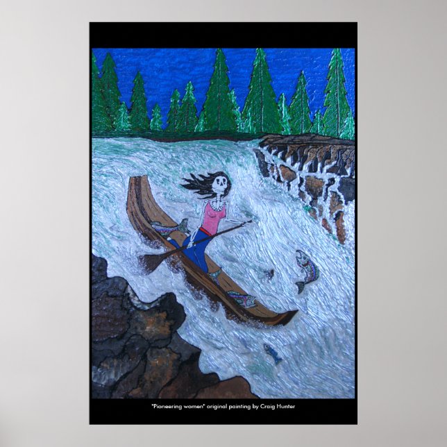 Póster Mulher pioneira (Frente)