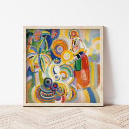 Poster Mulher Portuguesa | Robert Delaunay
