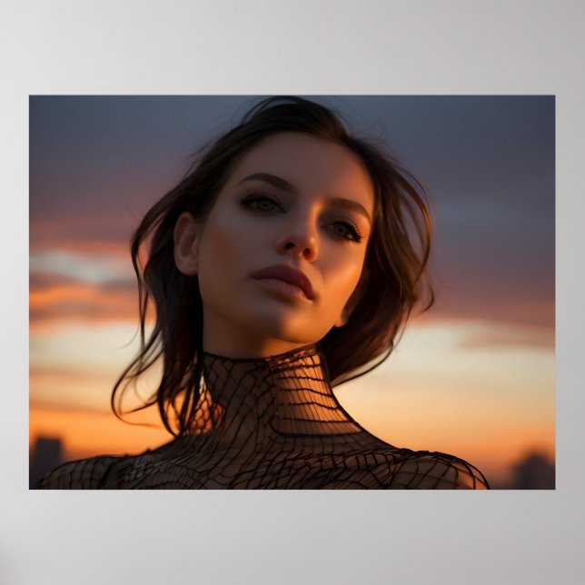 Poster Mulher quente no telhado (Frente)