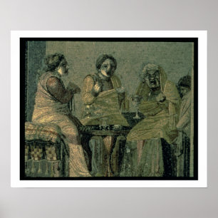 Póster Mulher sábia e seus pacientes, do Villa Cicero