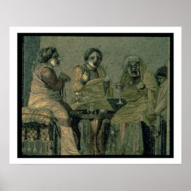 Póster Mulher sábia e seus pacientes, do Villa Cicero (Frente)