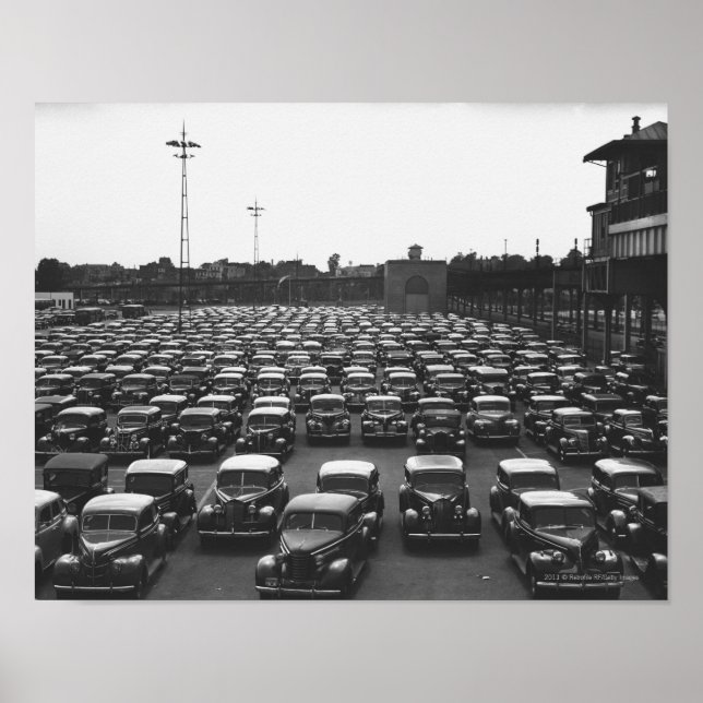 Póster Mulher sentada por lareira B&W (Frente)