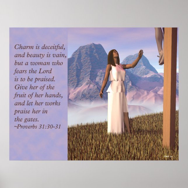 Póster Mulher Virtuosa (Frente)