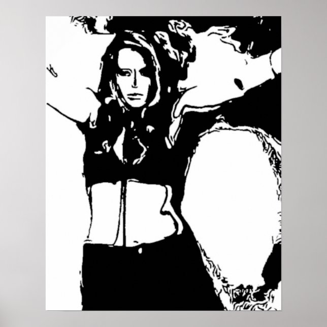 Poster Mulher Witchy (Frente)