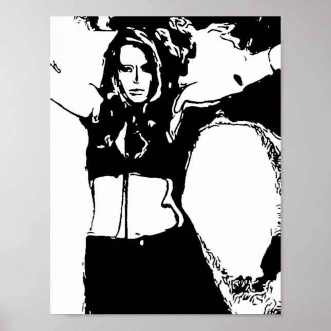 Poster Mulher Witchy (Frente)