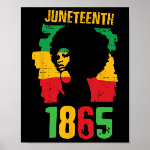 Poster Mulheres 1865 celebram o Dia da Liberdade na Améri