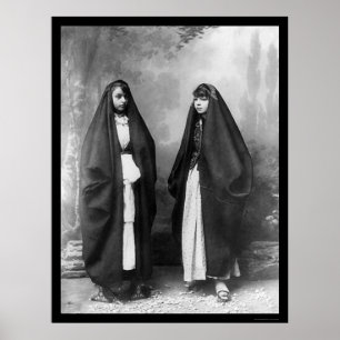 Poster Mulheres 1920 de Nazareth Palestina