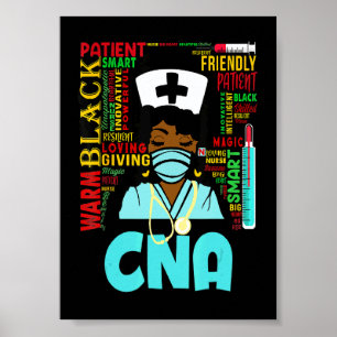 Poster Mulheres Afro-Americanas Enfermeira Negra Cna Hist