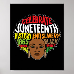 Poster Mulheres Afro-Melanin Meninas África Ancestrais Li