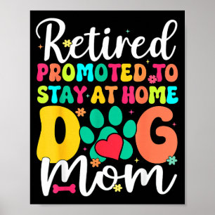 Poster Mulheres aposentadas mãe cachorro aposentadoria am
