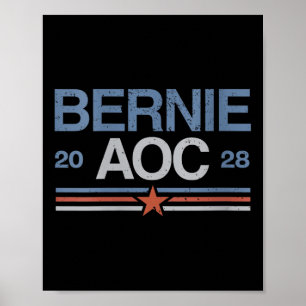 Poster Mulheres Bernie Sanders E Aoc V-neck