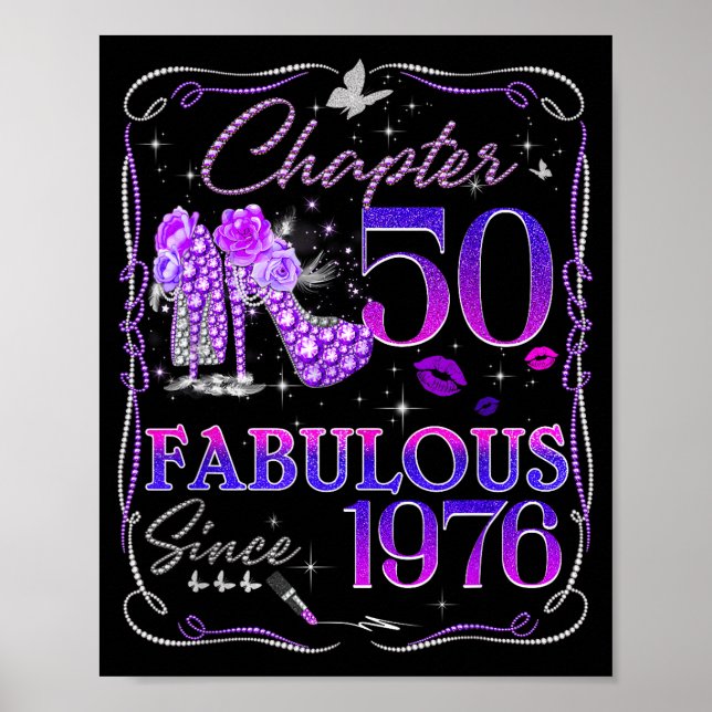 Poster Mulheres Capítulo 50 Fabulosas Desde 1976 (Frente)