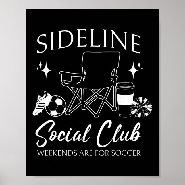 Poster Mulheres Clube Social à Margem Dia de Jogo da Mãe  (Frente)
