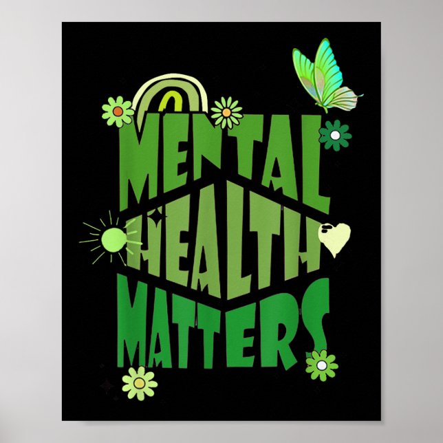 Poster Mulheres Crianças Saúde Mental Conhecimento da Fai (Frente)