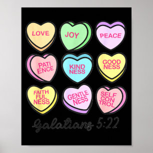 Poster Mulheres Cristãs Galatas do Dia dos Namorados Conv
