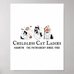 Poster Mulheres De Gato Sem Filhos Assombrando O Patriarc