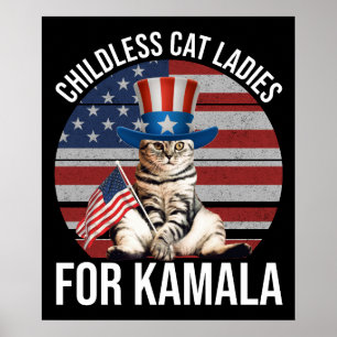 Poster Mulheres De Gato Sem Fios Para Kamala